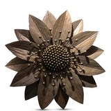 Naga Flower İron Gold Antique 80 cm