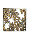 Naga Frangipani Wall İron Leaf Frame