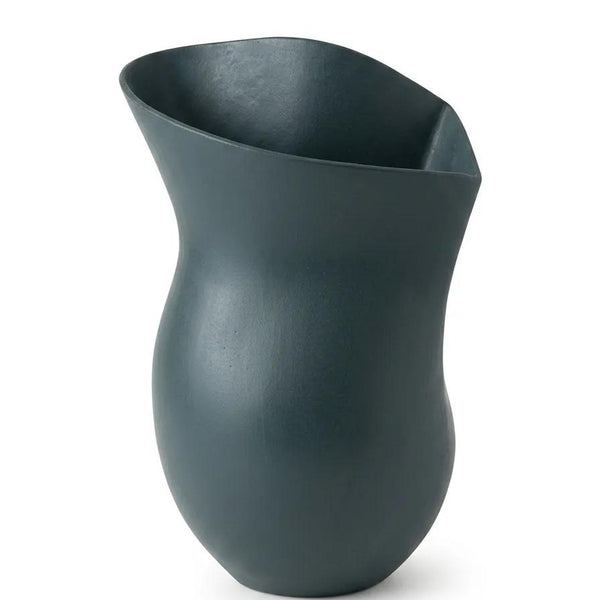 Vase Retro Zweitse dark teal green