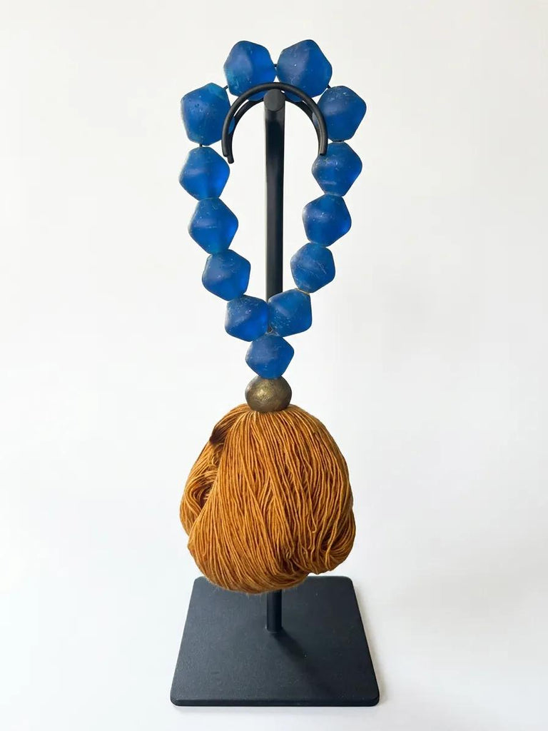Julia Atlas - Blue Cone Recycled Glass