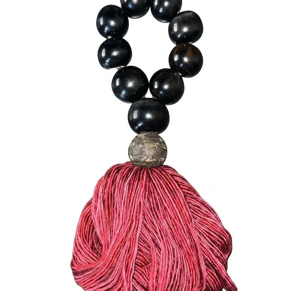 Julia Atlas - Cow Horn Red Merino Wool
