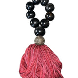 Julia Atlas - Cow Horn Red Merino Wool