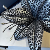 Naga Lilly Flower İron 11 Silver Antique