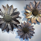 Naga Flower İron Gold Antique 100 cm