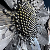 Naga Flower İron Gold Antique 120 cm