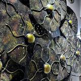 Naga Lotus Leaf Round Green&Brown