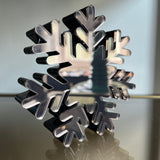 Ioanna M 3D Silver Snowflake