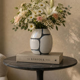 Laguna Vase 2 Stone Grey Outside