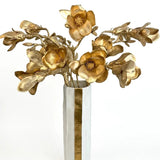 Mono Whıte and Gold  Vase