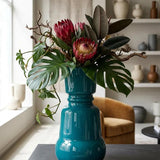 Issima C Vase! Glossy Biscay Bay
