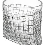 Vanessa Mitrani Grid Bag Small Transparent