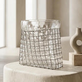 Vanessa Mitrani Grid Bag Small Transparent