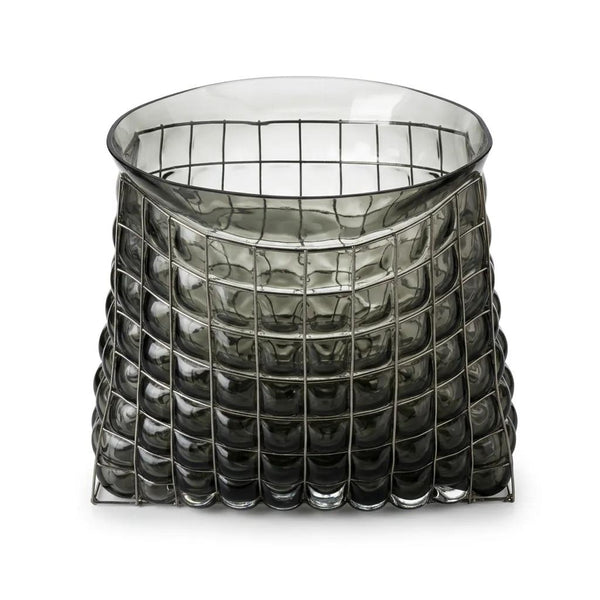 Vanessa Mitrani Grid Bag Small Smoke