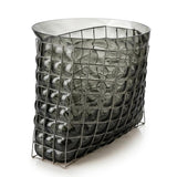 Vanessa Mitrani Grid Bag Small Smoke