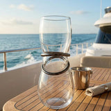 Vanessa Mitrani Double Ring Vase - Transparent