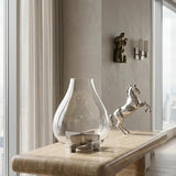 Vanessa Mitrani Vase Cross Gravity Transparent /Albatre