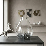 Vanessa Mitrani Vase Cross Gravity Transparent /Albatre