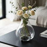 Vanessa Mitrani Vase Cross Gravity Transparent /Albatre