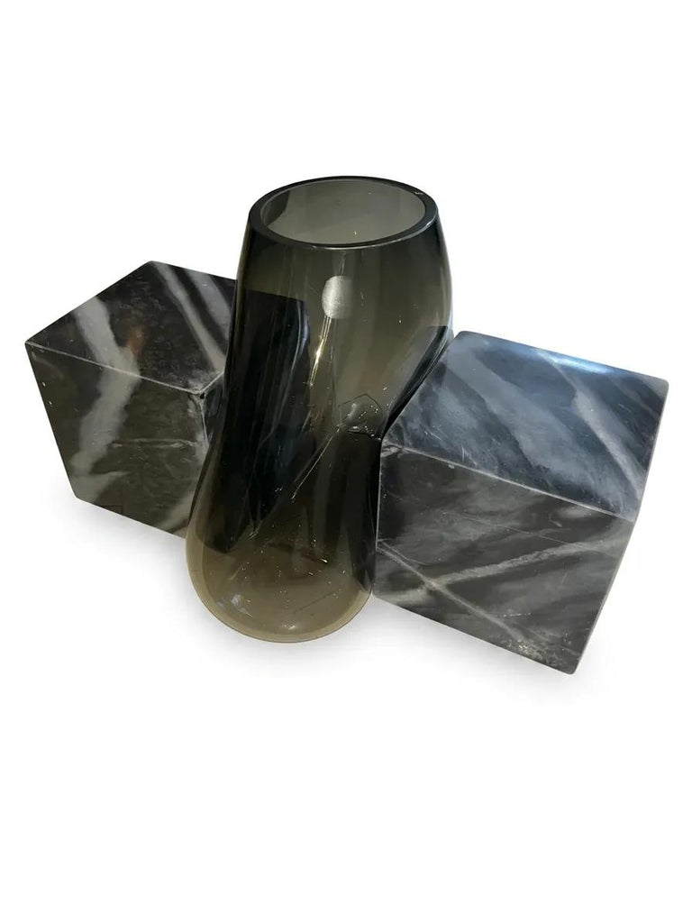 Vanessa Mitrani Press Vase Smoke / Grey Marble