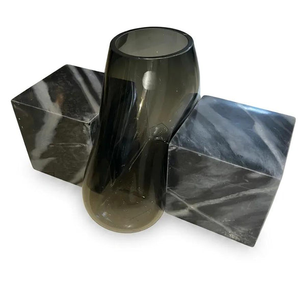 Vanessa Mitrani Press Vase Smoke / Grey Marble