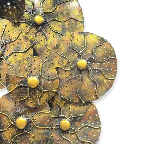 Naga Lotus Leaf Round Green&Brown
