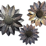 Naga Flower İron Gold Antique 120 cm