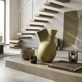 Vase Retro Zweitse  oil green