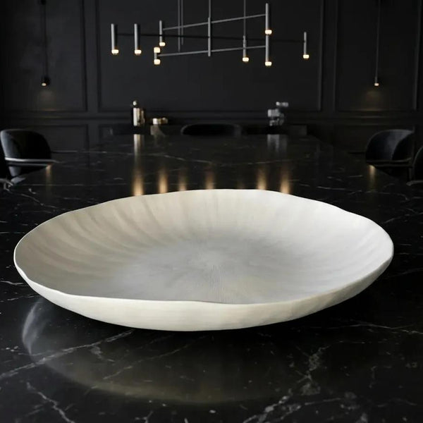 Rina Menardi - Flower Big Plate Greige