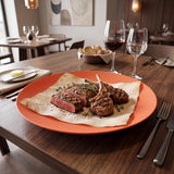 Rina Menardi - Shell Big Plate Poppy