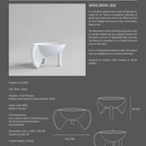 Wıng Bowl Big Bone Whıte