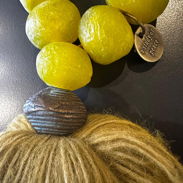 Julia Atlas -Large Yellow Recycle