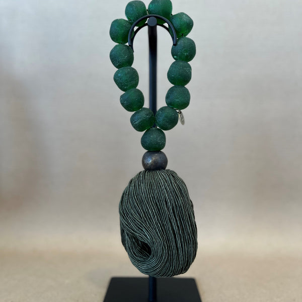 Julia Atlas -Green Merino Wool