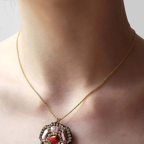 Céleste Mogador Clover  Kolye