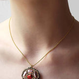 Céleste Mogador Clover  Kolye