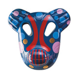Bear Mask Hayon Glossy Peacock Blue