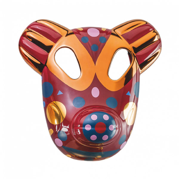Bear Mask Hayon Glossy Bordoeaux