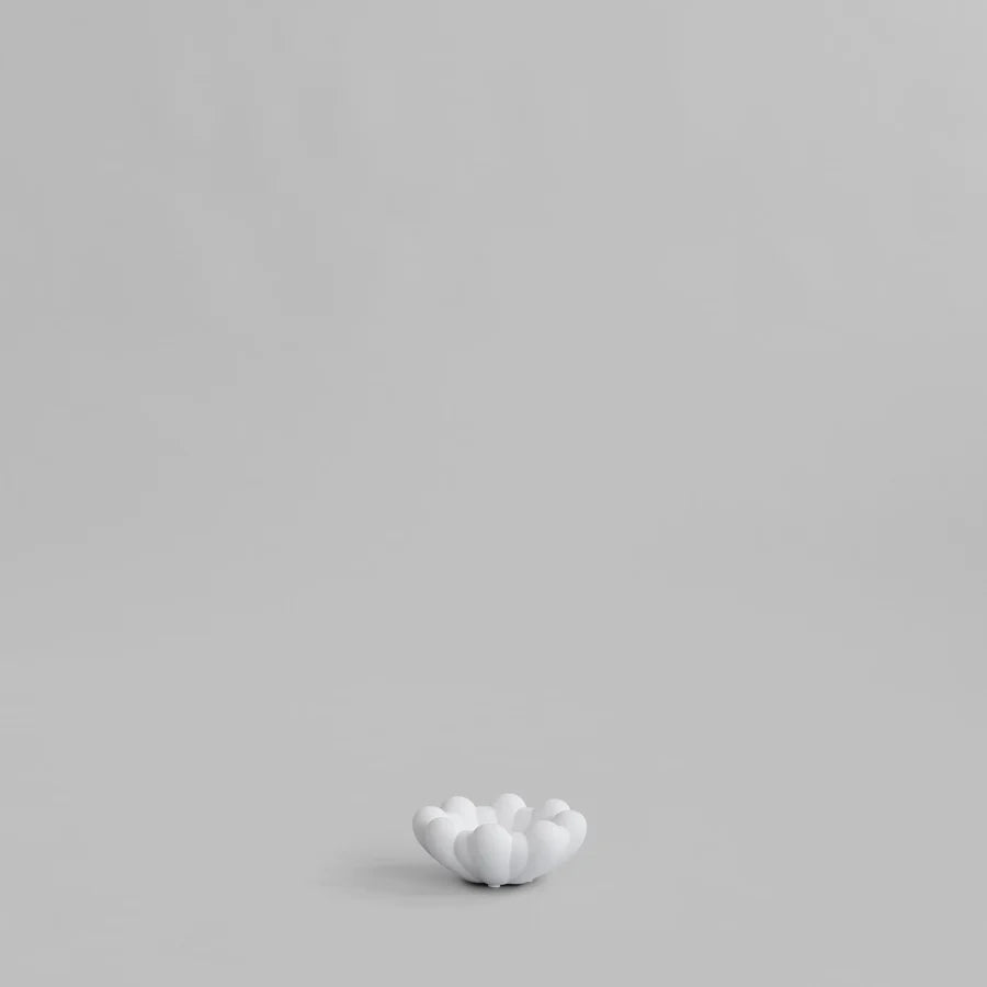 Bloom Tray Bone Mini White