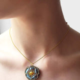 Céleste Mogador Clover  Kolye