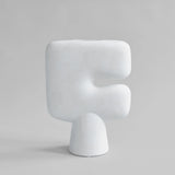 Trıbal Vase Big Bone White