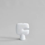 Tribal Vase Mini Bone White