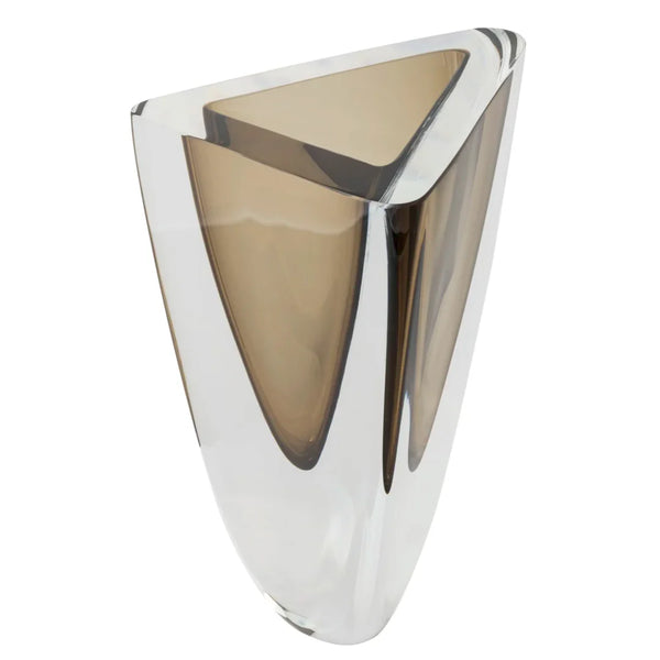 Triangle Vase 4 Füme