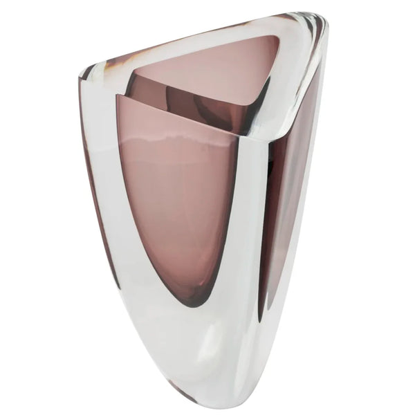 Triangle Vase 4 Purple