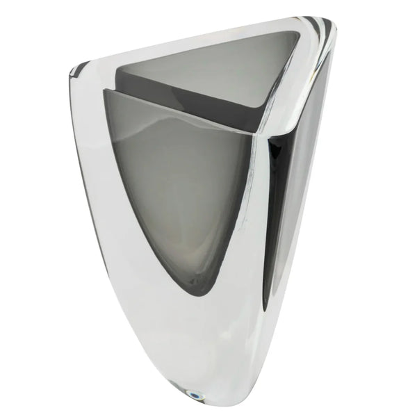 Triangle Vase 4 Cinza