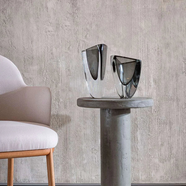 Triangle Vase 4 Cinza