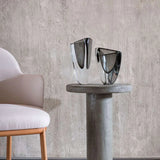 Triangle Vase 4 Cinza