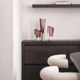 Triangle Vase 4 Purple