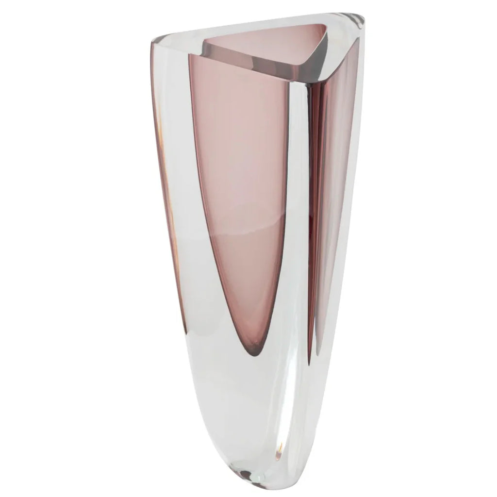 Triangle Vase 3 Purple