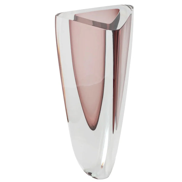 Triangle Vase 3 Purple