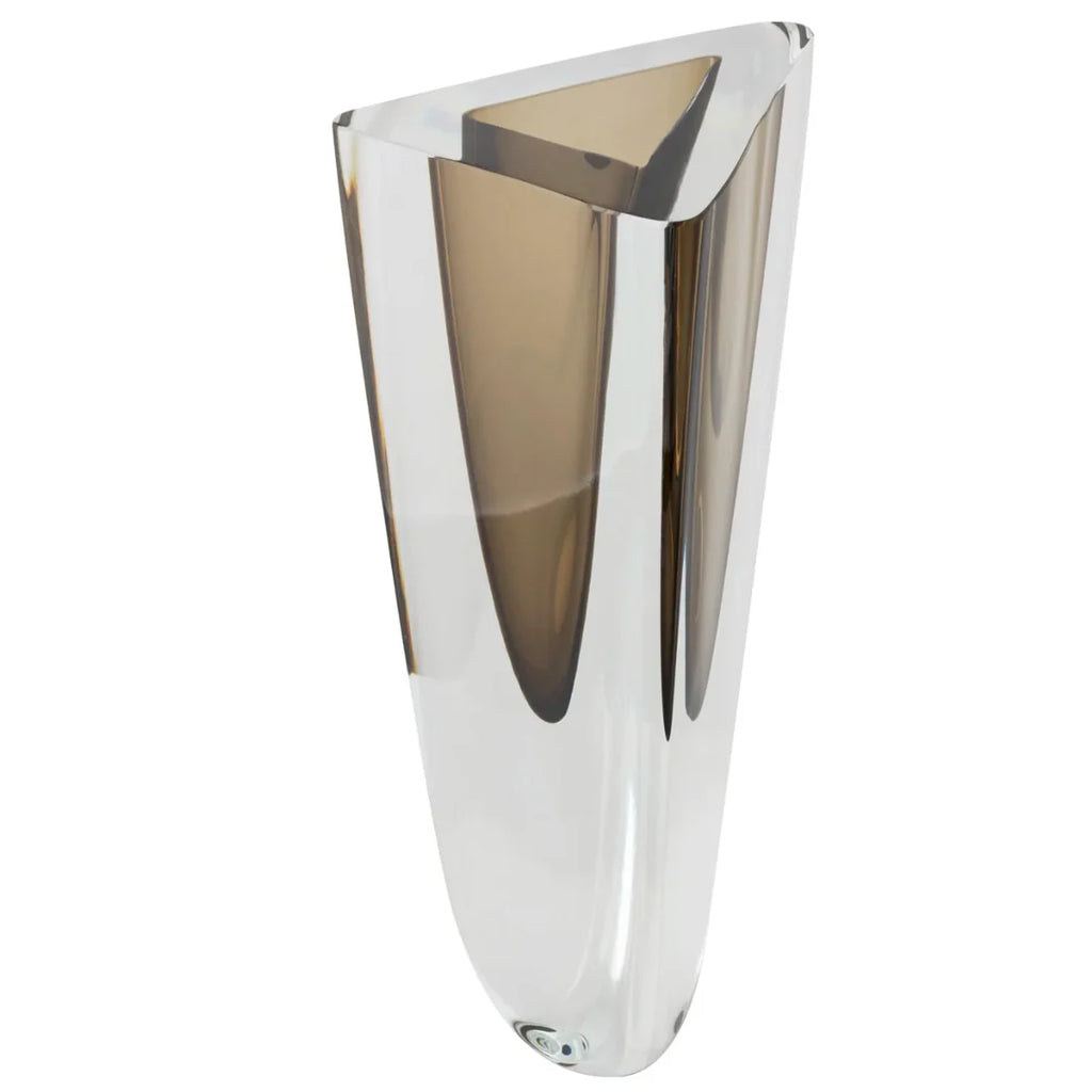 Triangle Vase 3 Fume