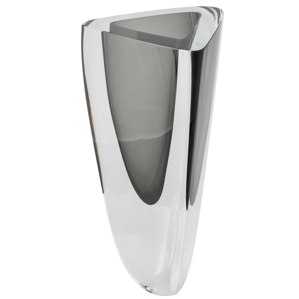 Triangle Vase 3 Cinza